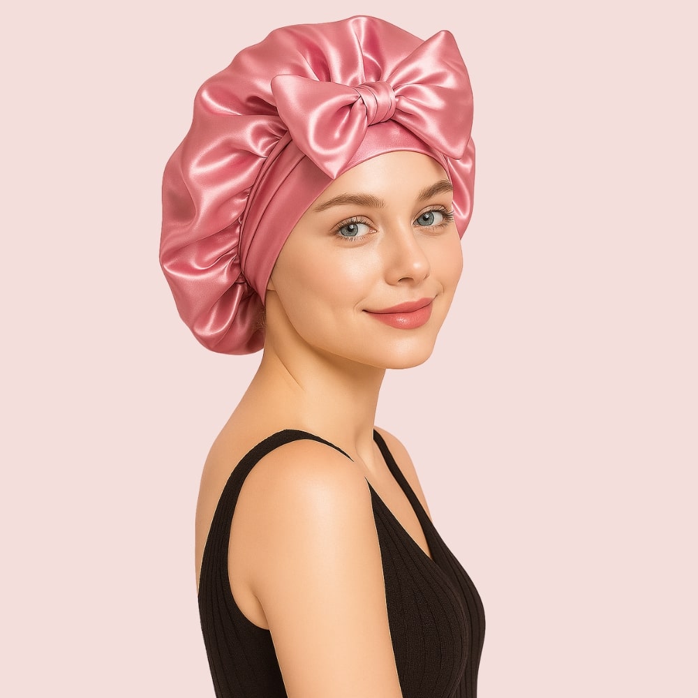 Bonnet en satin — coloris disponibles